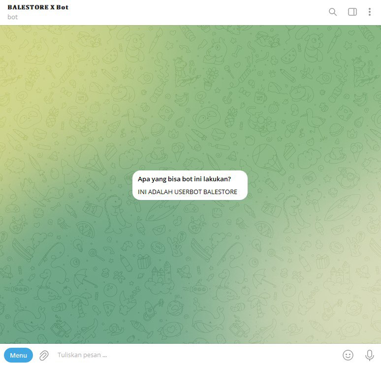Cara Aktifkan Userbot Balestore Di Telegram